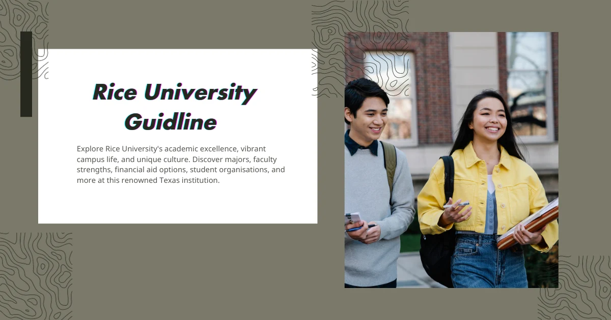 Rice University Guidline